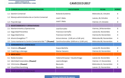 XVI PROGRAMA GERENCIAL DE CENTROS COMERCIALES 2017