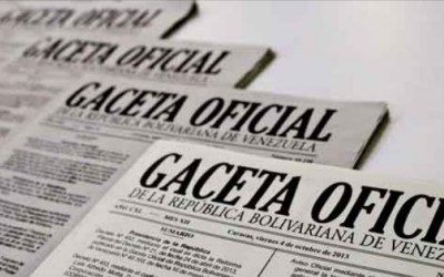 GACETA OFICIAL SEPTIEMBRE 2018