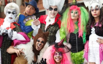 CENTRO SAN IGNACIO SE VISTIÓ DE HALLOWEEN CON LA II EDICIÓN DEL “TOUR DE CARAMELOS”