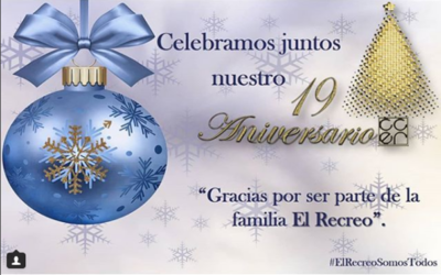 CARACAS: EL CENTRO COMERCIAL EL RECREO CELEBRARÁ SU 19° ANIVERSARIO.