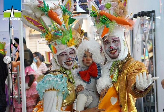 CENTRO COMERCIAL PARQUE LOS AVIADORES DISFRUTARON FELICES PASCUAS