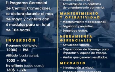 CARACAS: PROGRAMA DE GERENCIA DE CENTROS COMERCIALES