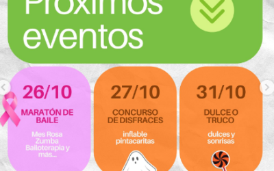 AGENDA DE ACTIVIDADES DE CENTRO COMERCIAL PIEDEMONTE