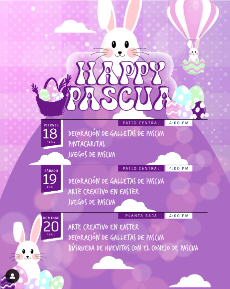 ¡CELEBRA LA PASCUA CON NOSOTROS EN CC RODEO PLAZA!