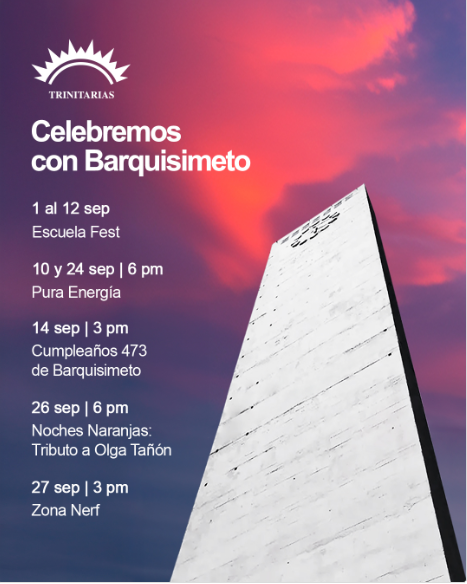¡SEPTIEMBRE EN CIUDAD COMERCIAL LAS TRINITARIAS SE CELEBRA EN GRANDE!