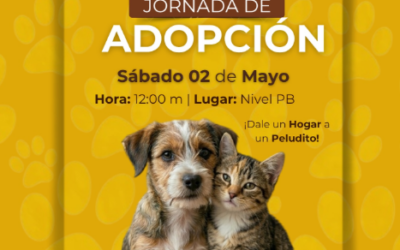 EL CENTRO COMERCIAL PASEO ESTACIÓN CENTRAL CELEBRARÁ JORNADA DE ADOPCIÓN DE MASCOTAS ESTE 02 DE MAYO