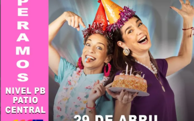 NOHELY ARTEAGA Y GRECIA AUGUSTA RODRÍGUEZ PRESENTAN SU ÉXITO TEATRAL «LOCAS POR EL DINERO» EN EL PATIO CENTRAL DEL CCCT