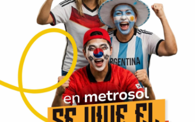 EL C.C. METROSOL TRANSMITIRÁ LOS PARTIDOS DEL MUNDIAL EN PANTALLA GIGANTE